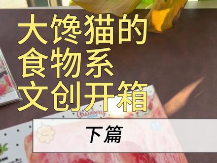 震撼美味😋食物系文创又来馋你了 #开箱 #开箱视频 #文创 #文创产品 #打包