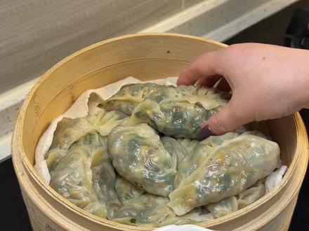 来夸我!!这薄皮素蒸饺做的无敌了!#我真厉害#要骄傲了嘿