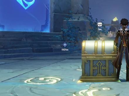 【原神渊下宫】隐藏任务《食莲者》,1华丽1珍贵宝箱,50原石 #原神攻略 #虚空鼓动劫火高扬 #原神隐藏任务