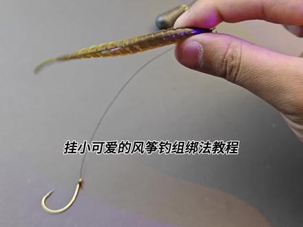路亚风筝钓组绑法教程和使用技巧与原理#风筝钓组 #风筝钓组绑法 #泥鳅钓组 #路亚新手入门教程 #路亚
