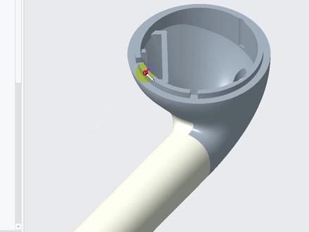 柔性建模-偏移的使用#creo #proe #产品设计 #三维建模 #工业设计