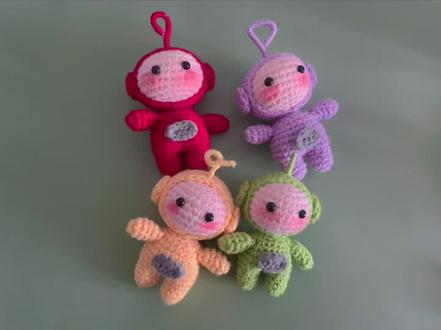 #钩针教程 #爱生活爱编织 #手工教程 #织女
天线宝宝钩织教程完结