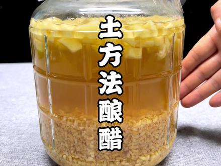 我家米醋从来不用花钱买,教你90岁老奶奶祖传的土方法酿醋,一碗米酿一大锅,酸爽#酿制米醋 #白醋 #米醋 #跟着抖音学做菜 #宅家抖出好食光 #抖音美食 #家常美食 #美食 #美食教程