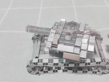 #手工制作 #订书钉 坦克全部教程来了~开炮!