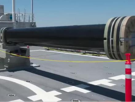 日本高调展示的电磁炮