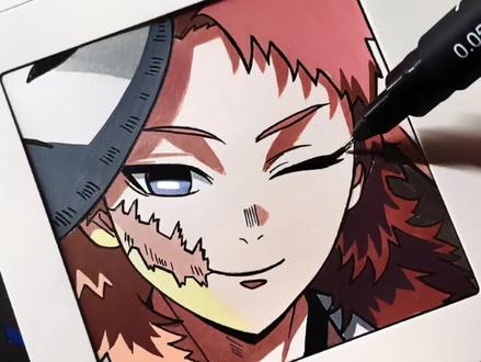 下次画谁在义勇旁边呢? 绘画工具:初描丙烯马克笔
#手绘 #鬼灭之刃 #锖兔 #义勇 #初描丙烯马克笔