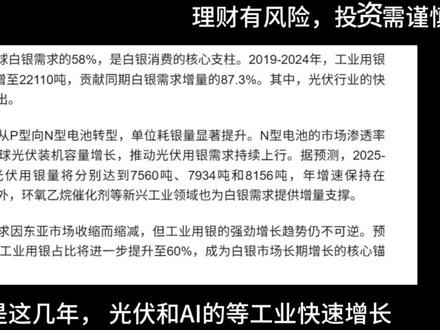 白银再创新高!现在买白银来得及不 #白银 #抖音精选 #平安夜 #零距离看懂财经 #经济