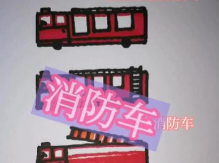 简笔画——消防车。消防车的种类,你知道你种?快来教给孩子吧,边画边学习!车是我儿子特别爱的主题,昨天画的巴士车拿着不放手~~~今天回来看到消防车会啥样子呢~~~这几种消防车都是他喜爱的哦,相信其他男孩子也会很喜欢!#简笔画 #一起学画画 #消防车