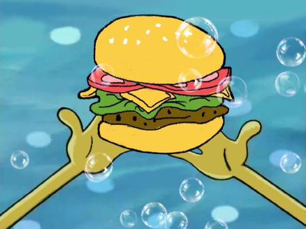 大家一起来画海绵宝宝的蟹黄堡#备忘录手绘教程 #海绵宝宝 #蟹黄堡