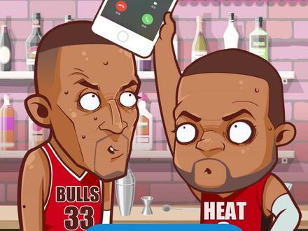 韦大爷的电话你打了吗?30年后是什么杨?哈哈!#韦德 #皮蓬 #nba搞笑