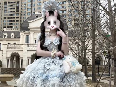 云端雪羽你萌萌的 #少女感ootd #lolita #云端雪羽 #甜妹穿搭 #lolita搭配