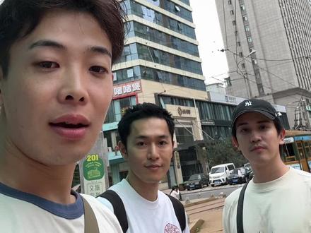 日本人带日本叔叔来了大连 #老外在大连 #河合朗弘 #松野高志