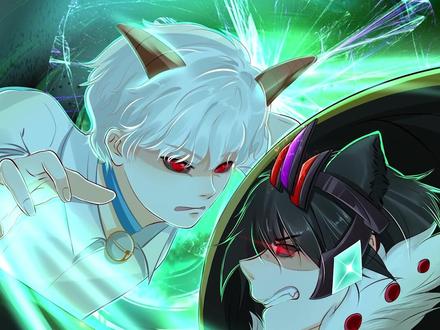 不甘平凡的灰太狼VS甘愿牺牲自己的喜羊羊 真的泪目了#奇妙大营救 #喜羊羊 #灰太狼 #画画 #拟人