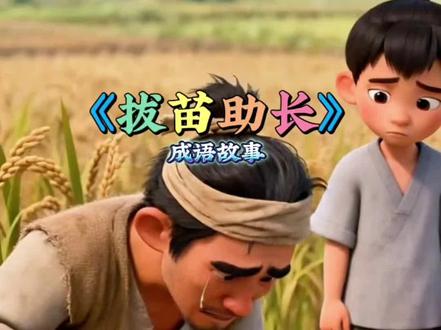 成语故事第46集——《拔苗助长》这个故事警醒我们,万物生长皆有规律,急于求成只会适得其反。做人做事应脚踏实地,循序渐进,方能行稳致远。#拔苗助长 #成语故事 #小故事大道理 #dou上热门 #创作灵感 @DOU+小助手 @抖音创作小助手 @抖音小助手