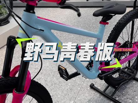 #喜德盛#青少年自行车#软尾山地车#野马青春版
“小孩快乐车”野马青春版闪亮登场!
