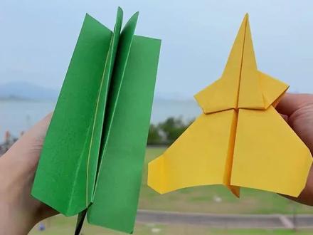 5步制作史上最强歼20战斗机 #手工制作 #手工折纸 #创意手工 #纸飞机