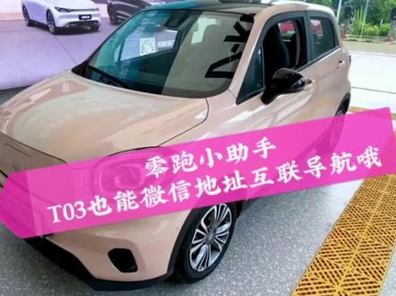#新能源汽车 #纯电动 零跑小助手
t03也能微信地址互联导航哦#零跑