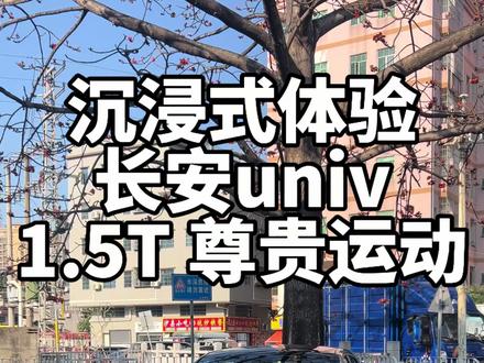 沉浸式体验长安UNIV 1.5T 尊贵运动版请注意音量大小#长安univ运动版 #长安univ #Univ