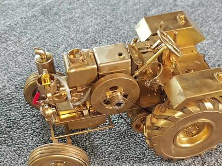 手工打造迷你拖拉机小四轮