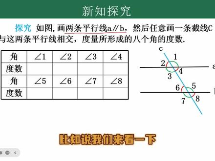 七下数学-第七章-相交线和平行线-7.2.3-平行线的性质 #数学 #寒假 #初中生 #学习 #孩子教育