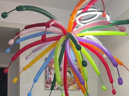 手残党也能学会的气球布置,专业人员请划走,视频很长,适合纯新手小白学的家庭版宝宝生日布置#气球教程 #创意气球 #气球派对布置 #成都气球派对