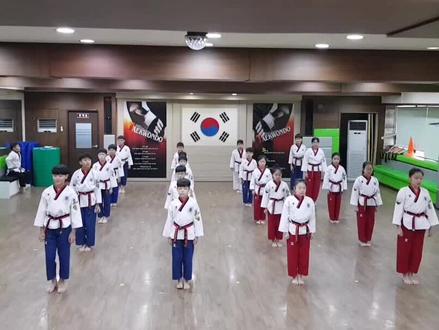 #少年强则国强 #跆拳舞 #跆拳道 少儿版BOOM BOOM #跳舞使我快乐 听到这首歌就开心吖