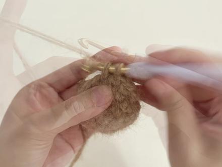 钩针冷帽:小熊和小兔,风雪里的小伙伴