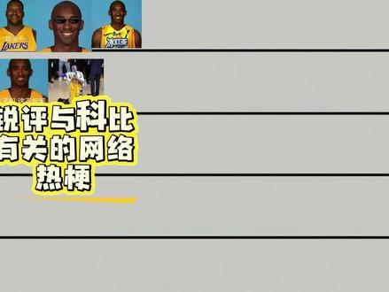锐评与科比有关的网络热梗 #科比 #梗图 #从夯到拉 #NBA #曼巴