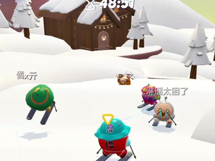 一起滑雪喽~ #蛋仔派对 #在抖音找蛋搭子 #蛋仔派对宝藏地图推荐