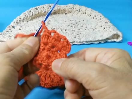 单元花帽子教程1#钩针帽子 #钩织教程 #我的手工作品