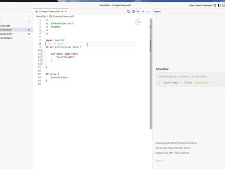 Antigravity+Figma+MCP开发IOS APP Antigravity + MCP + Figma + IOS App开发全流程演示,采用figma mcp读取设计稿、使用claude + gemini3.1pro 模型来还原设计稿、生成代码、运行在iOS 模拟器上、视频内容主要包含:Vibe Coding开发页面、页面局部调整、代码报错、让模型自动改错、完整App首页开发全流程演示#VibeCoding #IOSApp #claude #Gemini #antigravity