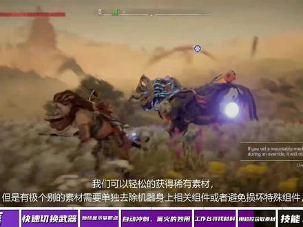 【鲁白给】地平线西之绝境中你可能不知道的小技巧第二集 #地平线西部禁地