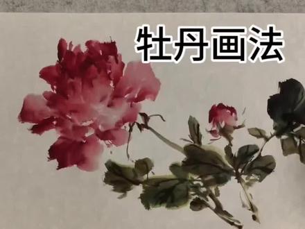 今日分享 《牡丹小品画法》 #佩伦写意花鸟 #写意花鸟 #国画牡丹 #王雪涛牡丹技法 #一起学画画 @今日头条 @抖音小助手 @抖音创作小助手