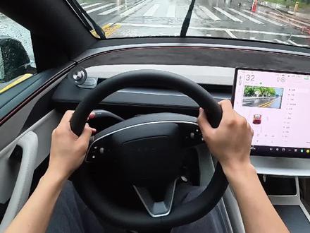 开特斯拉突然困了怎么办🥱#特斯拉 #modely #model3