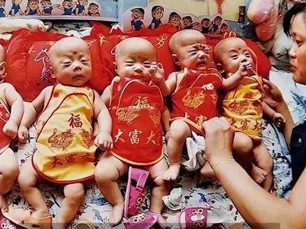 中国首例5胞胎已满20岁 其母却说:如果重新选择 我一个都不要