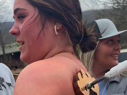 国外专为牛马标记的液氮烙印 #纹身 #液氮烙印