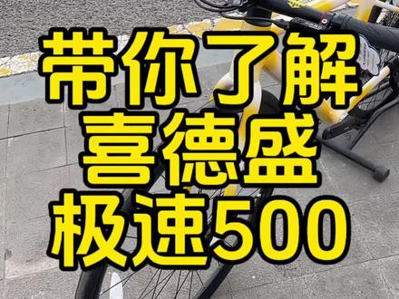 喜德盛极速500#喜德盛公路车 #极速500 #喜德盛 #平把公路 #公路车