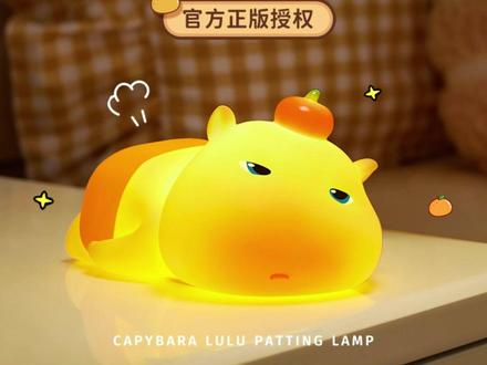 水豚 一拍就亮的治愈! # #可爱好物 #女生礼物 #闺蜜礼物 #节日送礼