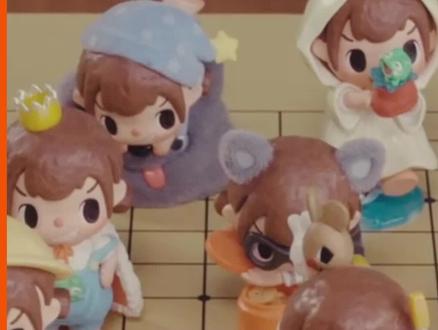 披上床单搞怪真的太太太萌啦!!!#merodi #盲盒 #娃 #可爱 #萌物