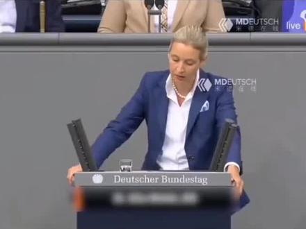 德国政坛铁娘子。