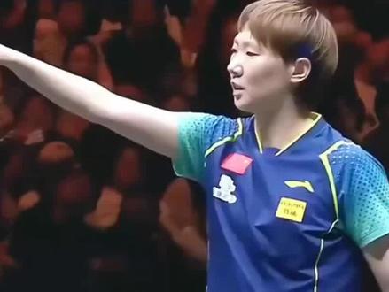 王曼昱3比0横扫曾尖轻松过关#体育精神#世界冠军#乒乓球#王曼昱