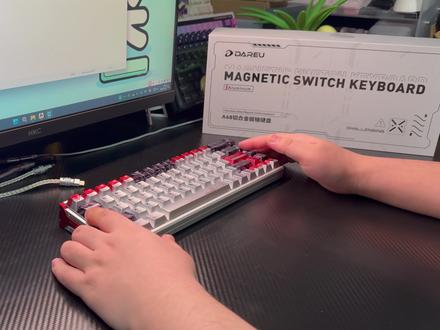 达尔优A68磁轴键盘1月31日晚20点首发
#磁轴键盘 #达尔优A68