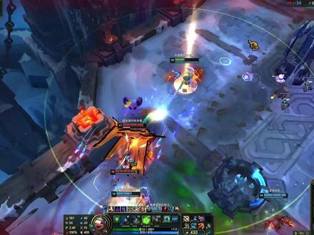 会心治疗满屏爆竹 会心治疗+暴击飞弹+花晓之剑#海克斯大乱斗