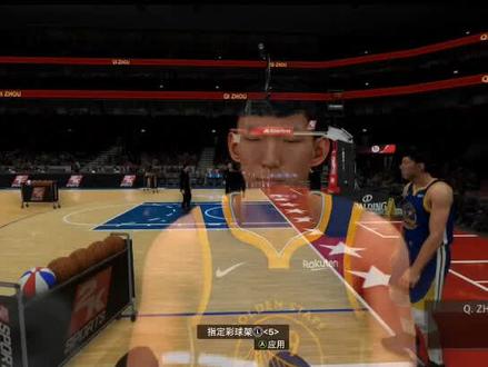 你们最想要的来了!!!周琦三分球大赛超越乔丹了#nba #nba2konline2