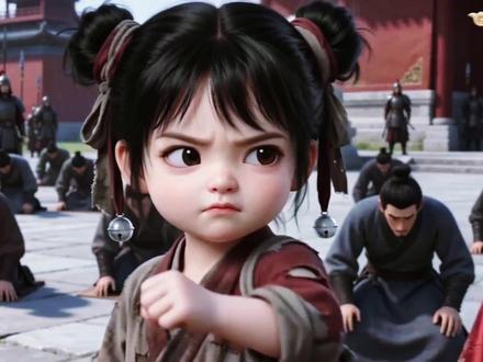 谁能想到三岁郡主竟是魔胎降世啊《铁锅炖渣爹》第四集 #动漫 #原创动漫