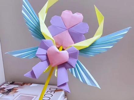 魔法棒详细教程#手工diy #折纸 #仙女棒 #创意手工 #创作灵感