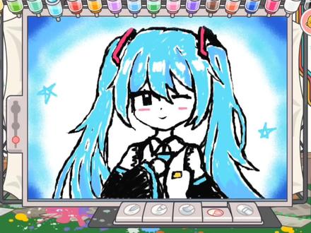 #绘画过程#米加小镇 #绘画过程 二遍:😃,,米加也蒸不动了