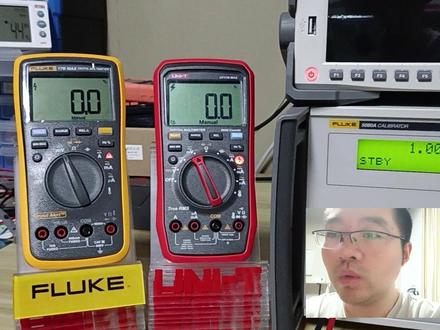 对比电阻优利德UT17B MAX对比检测FLUKE福禄克17B MAX二极管电容