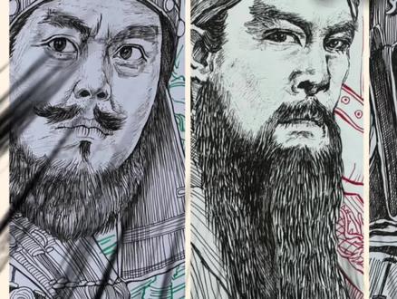 五虎上将混剪,前后画了一两星期,剪成视频不过一分多钟。大家有喜欢的武将也可以在评论区发图,我会一一回复#画画#三国演义 #五虎上将 #历史 #赵云