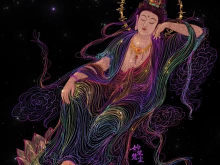《观自在菩萨》 生活的浮躁,总需要一份禅意来抚平。这幅观自在线条画,送给正在焦虑的你,愿心安,愿顺遂。
#治愈系绘画推荐 #观音菩萨 #观自在菩萨 #线条画 #东方美学